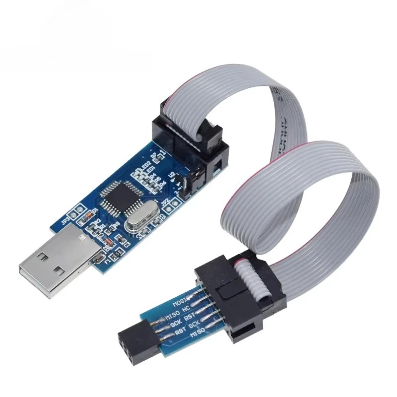 51 AVR Programmer ISP USBASP Downloader USBASP Download Cable