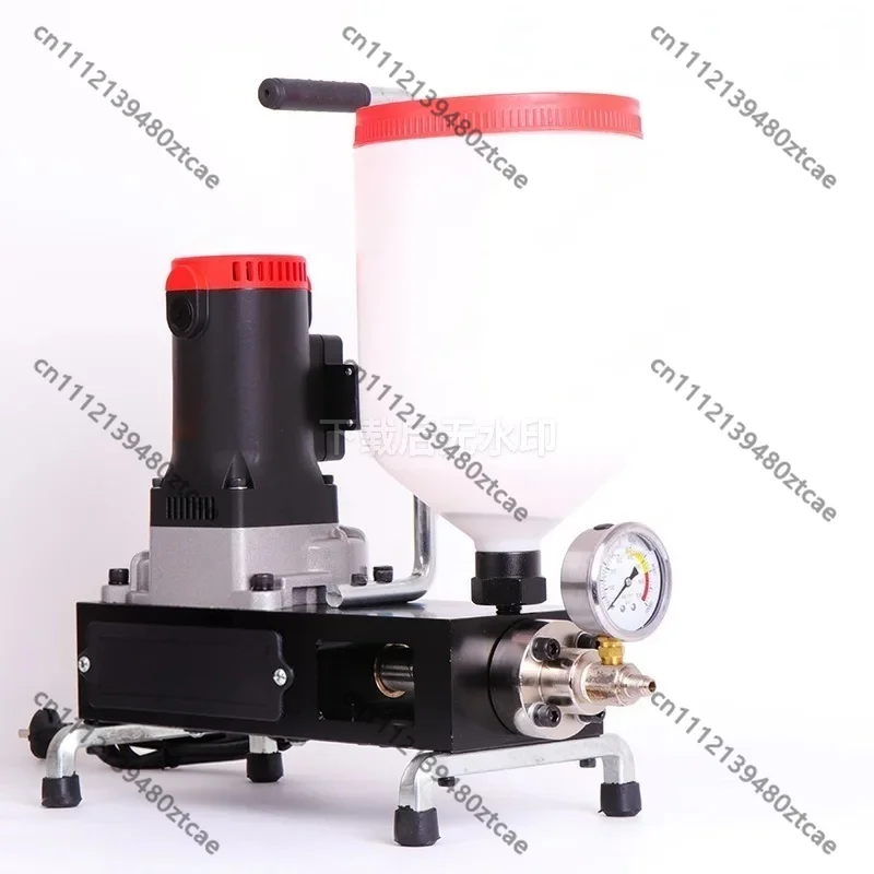 High Pressure Epoxy Grouting Machine 220V 1100W Injection Pump Crack Repair Plugging Tool