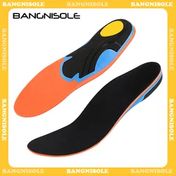 Bangnisole arco plantare supporto sportivo assorbimento degli urti uomo donna solette assorbenti dal sudore cuscinetti per scarpe ortopediche suola tagliabile