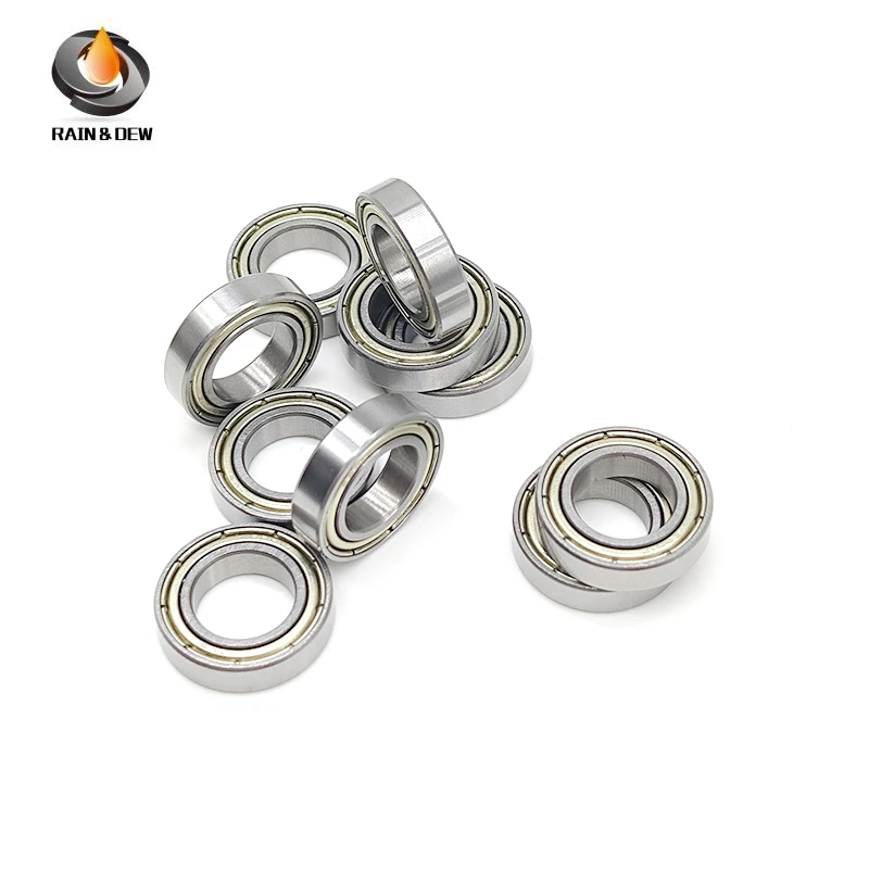 10PCS 6800ZZ 10x19x5 mm Bearing  ABEC-7 Metric Thin Section 6800Z Ball Bearings 6800 ZZ 61800