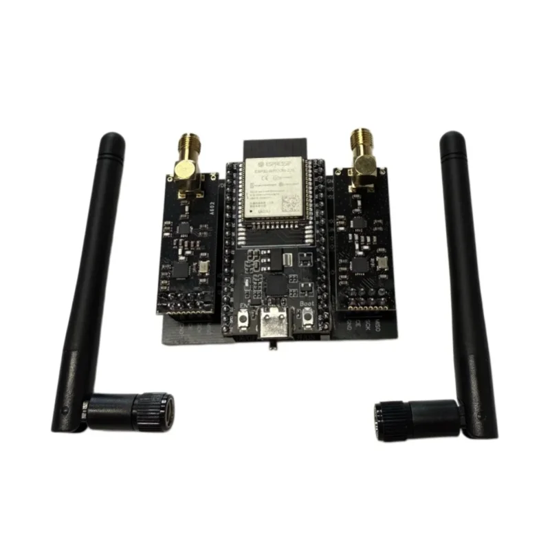 Version 1.2 ESP32 DevKitC + NRF24L01 PA LNA 2.4GHz Modul Entwicklungsboard unterstützt Bluetooth-Testsignal und WLAN-Unterstützung