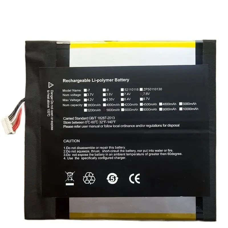 

5600mAh Battery for Chuwi Ubook Pro 12.3 Tablet PC M3 H-35130148P New Li-Po Rechargeable Accumulator Replacement 7.4V/7.6V