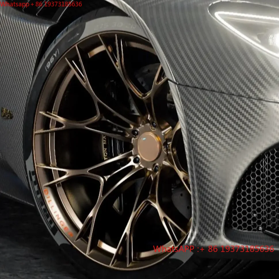 LZT-566 18-22 Inch  Forged Alloy Wheels 5x112/5x114.3/5x120 Multi Spoke Design Passenger Car Rims for BMW Audi Mercedes Tesla