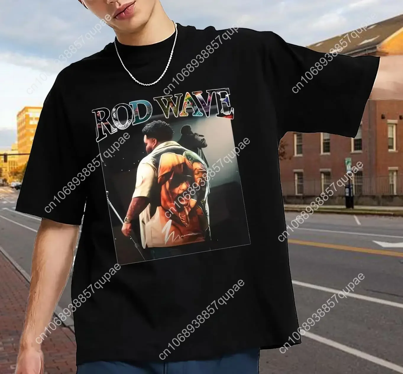 Men Rod Double Faced Wave T Shirt Last Lap Tour Shirts Fashion Cotton Shirts Music Fans Tshirts As A Good Gift Shirts Women