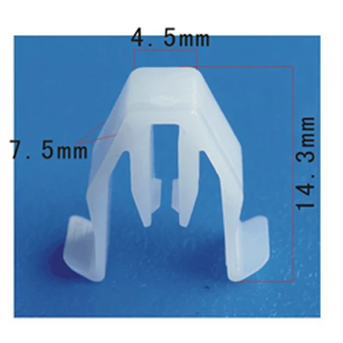 100Pcs Interior Trim Retaining Clamp Plastic Clips for Fiat Console Suzuki Burgman 90467-10201 09409-08326 09409-08332