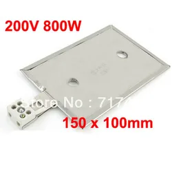 Custom Welcomed!!! Silver Tone Metallic Heating Element 220V 1Kw 150mm x 100mm