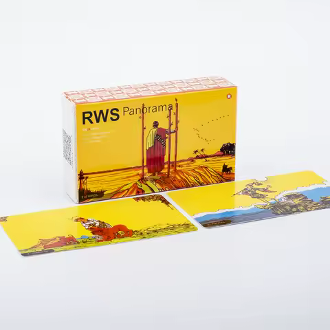 RWS Panorama Tarot Cards A 78 Deck Board Game Set 6*10.3cm Explore New Perspectives with Wide Angle Lens
