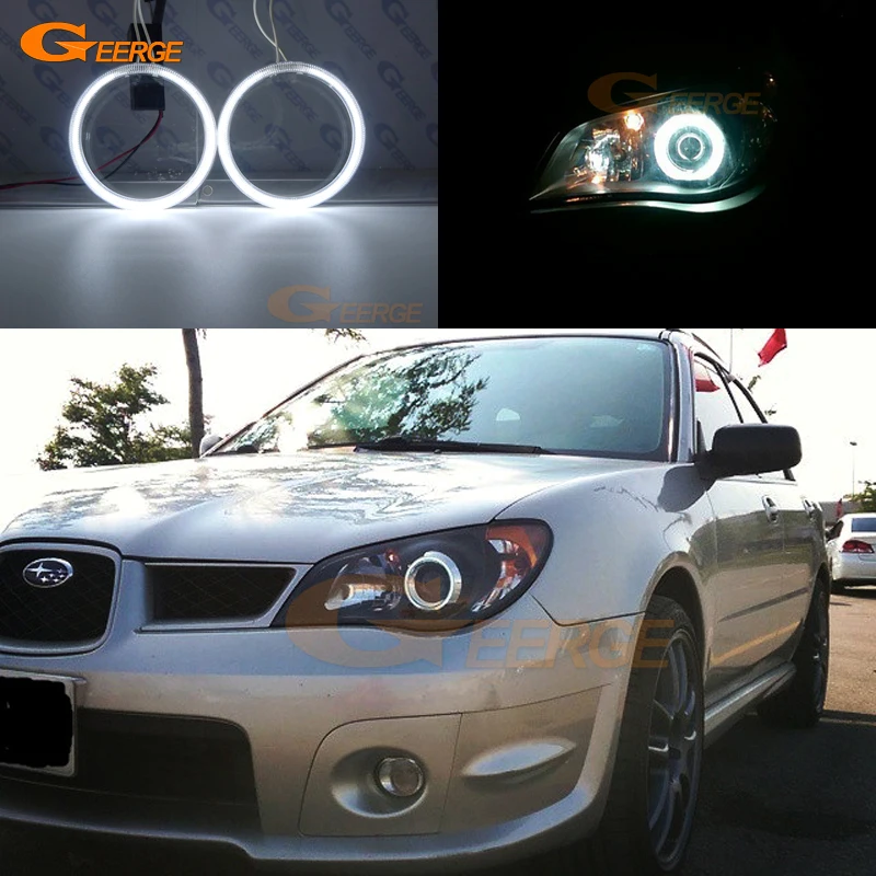 Kit d'anneaux halo CCFL ultra lumineux pour Subaru Impreza WRX STI 2006 2007, excellent état