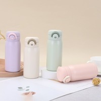 New 220ML/350ML Vacuum Bounce Cup Multifunctional Stainless Steel Children's Thermal Cups Portable Water Bottle Accessories
