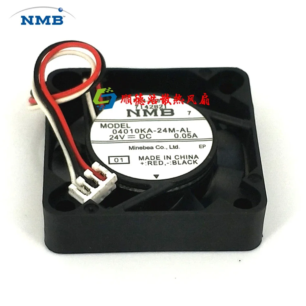 New original NMB 04010KA-24M-AL 4010 DC24V 0.05A 40 * 40 * 10MM 3-wire inverter cooling fan