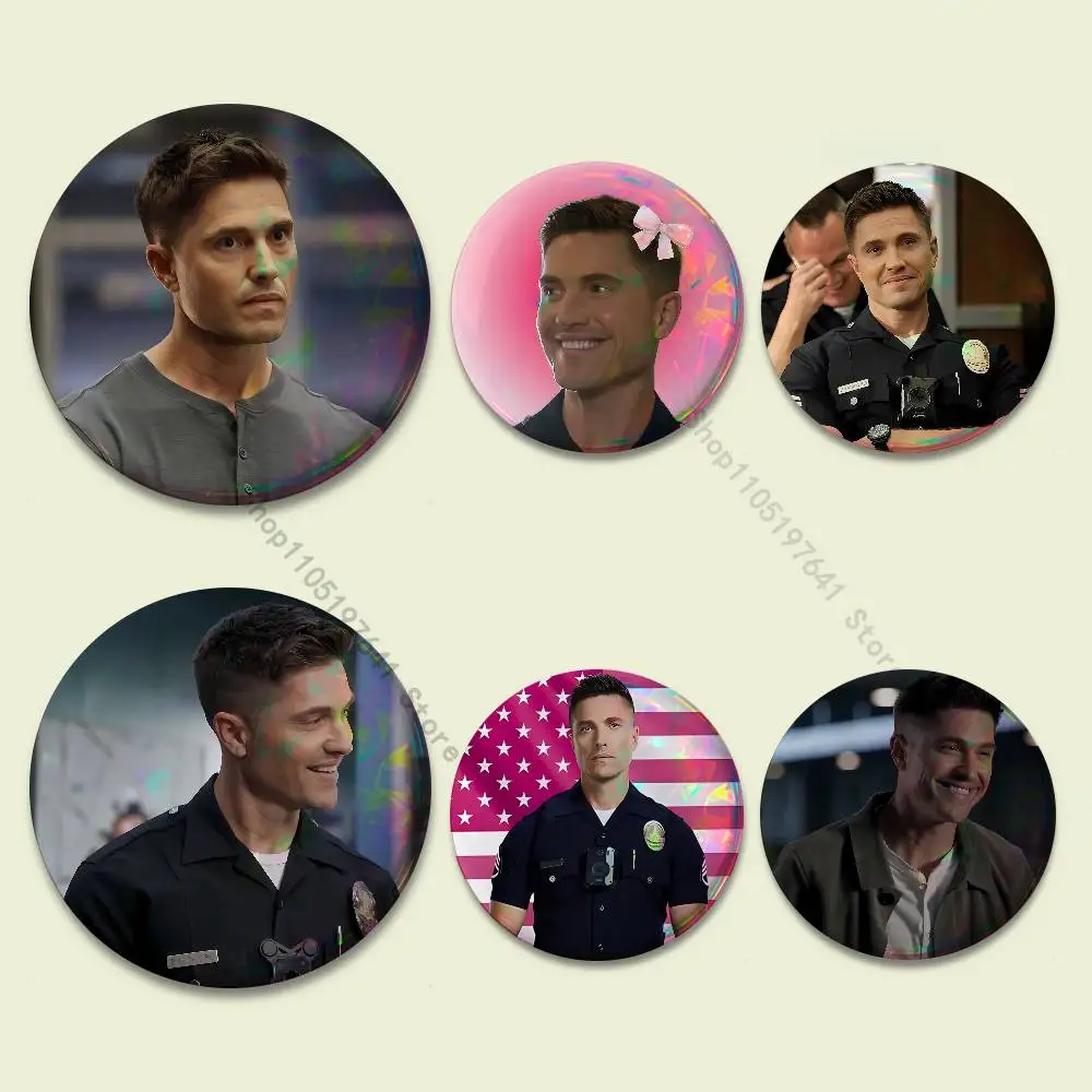 

Tim B-Bradford Rookied Badges Button Round Creative Pin Brooch Badge Bag Decor Fans Collect Friends Gifts