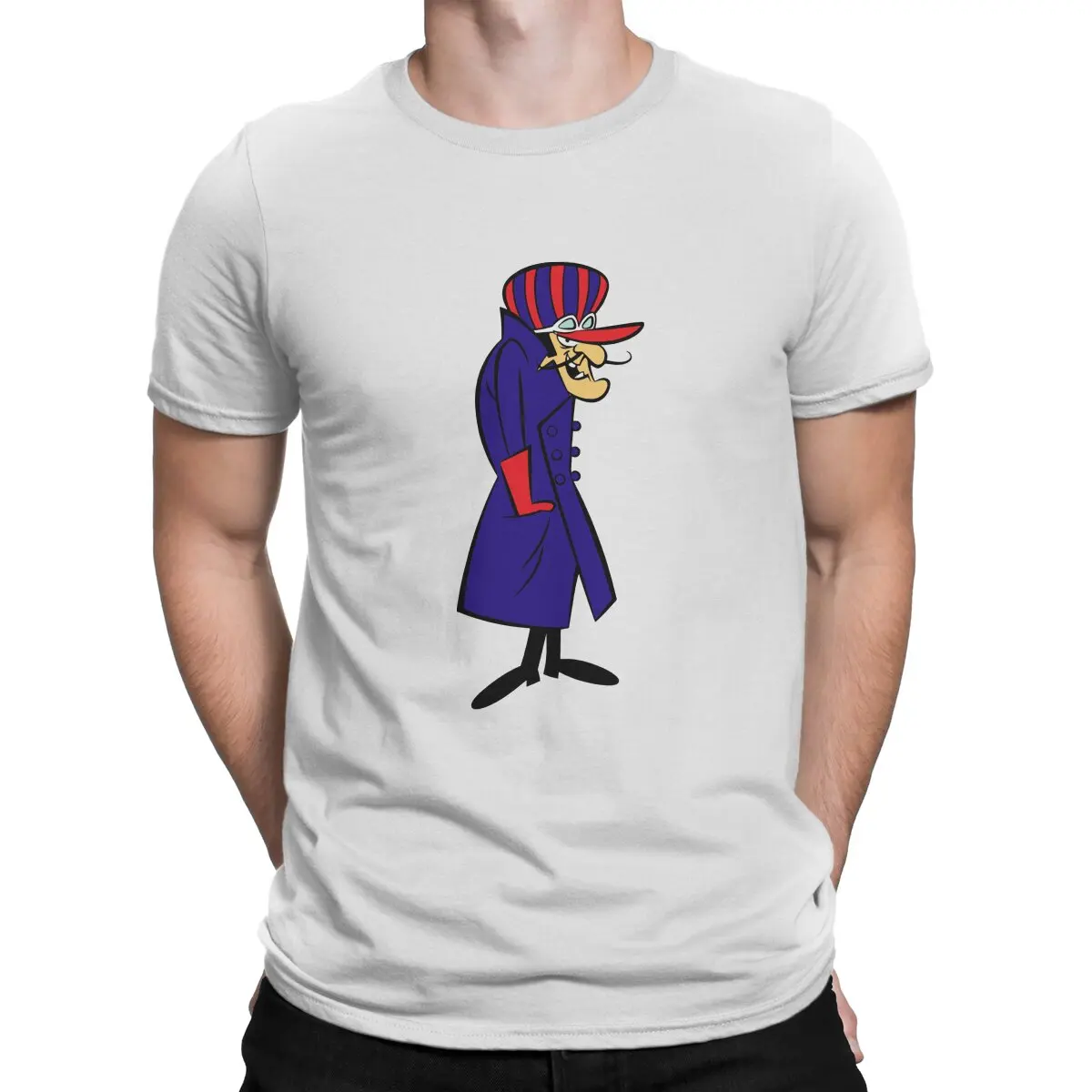 Toonarific Clipart Gallery Wacky Races 1968 Anime TV Series T Shirt Graphic Crewneck TShirt Harajuku Clothing