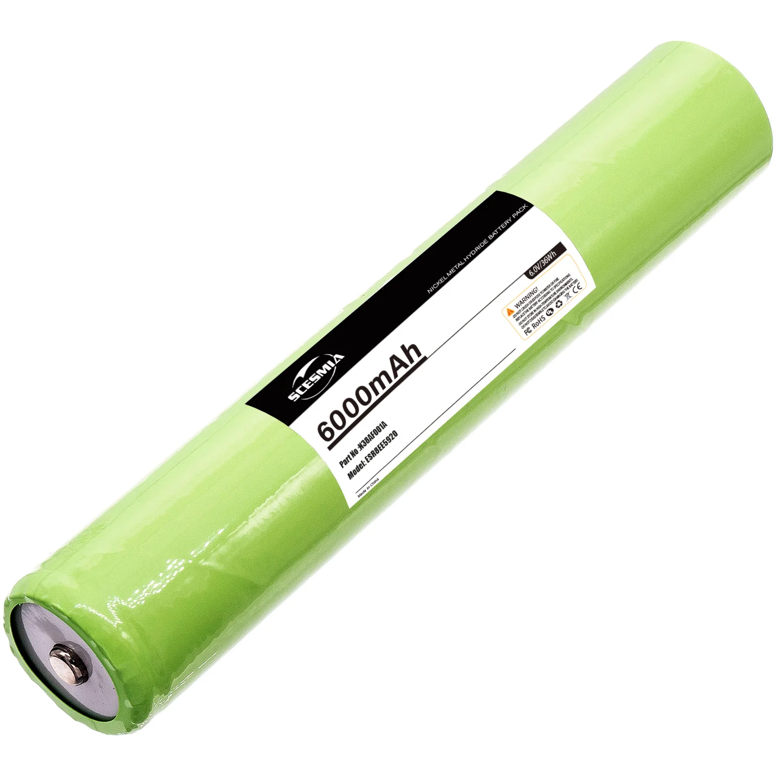Flashlight Battery 6V/6000mAh for MAGLITE 40070149,9032,ARXX075,ARXX235,MA5,ML500,N38AF001A,RX1019,S522,Multiplier MSL20,S522