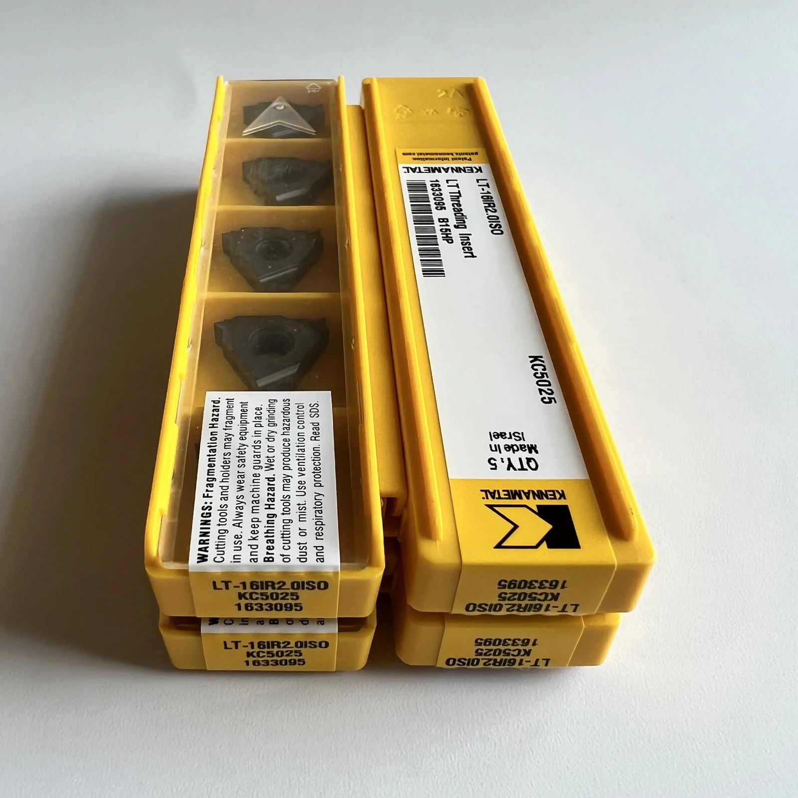 

LT-16IR2.0ISO KC5025 / Original carbide blade 10 Pcs