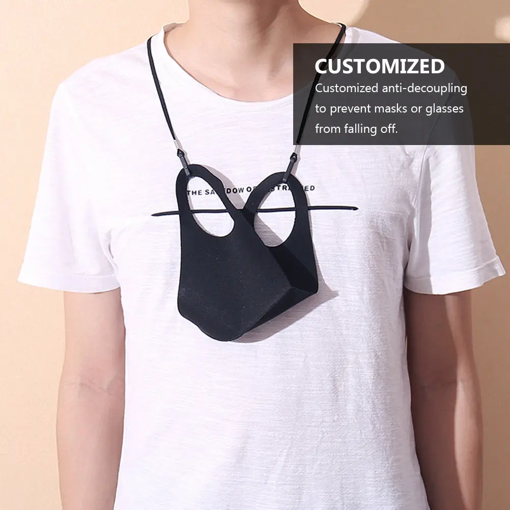 

12Pcs Anti-Fall Face Mask Lanyard Adjustable Ear Extender Strap Durable Glasses Holder Hanging Rope Anti-Fall Face Mask Lanyard