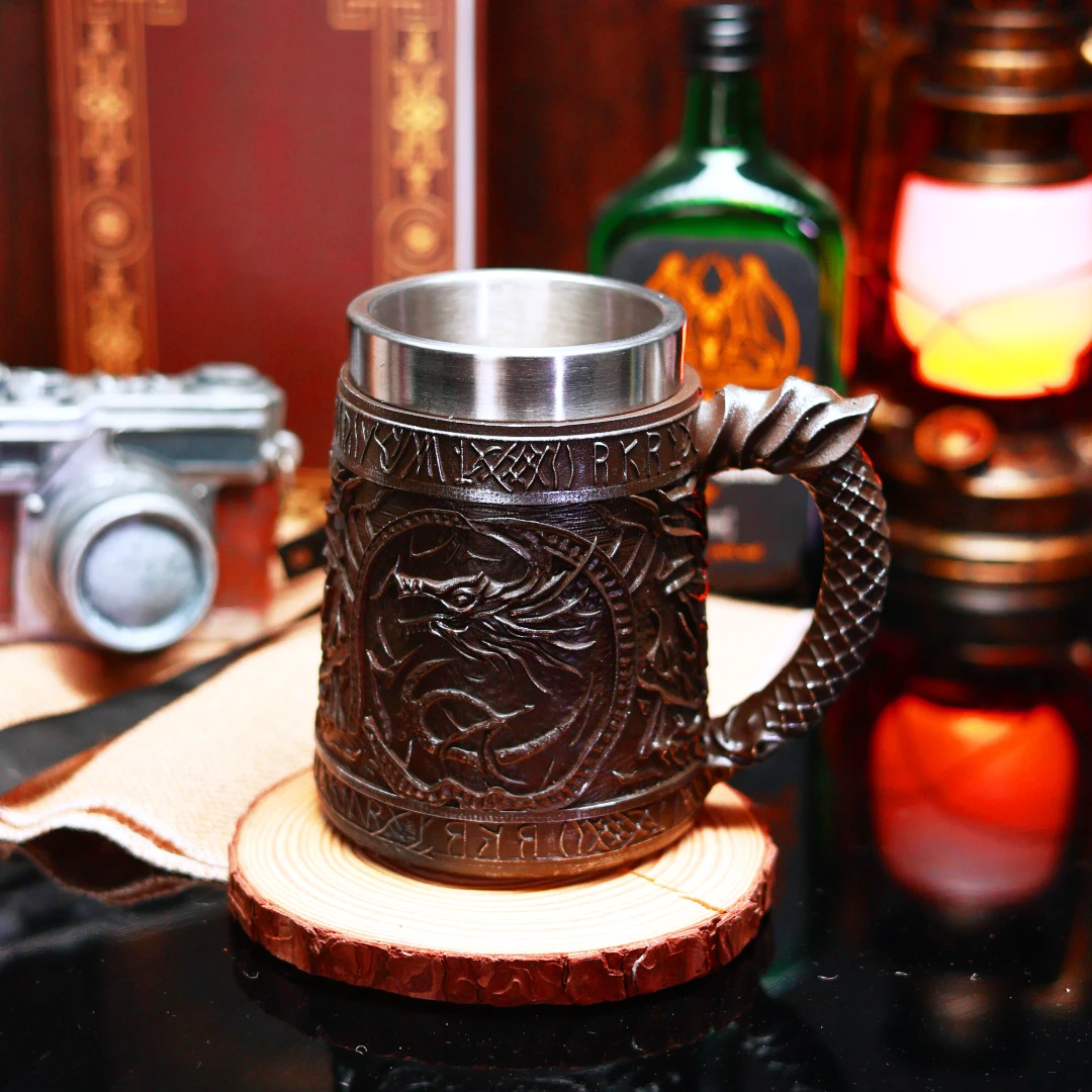 Wykwintne wzór smoka kubek-kubek do kawy o dużej pojemności, Twoja Personalizada Taza na kawiarniane chwile idealne na filiżankę kawy