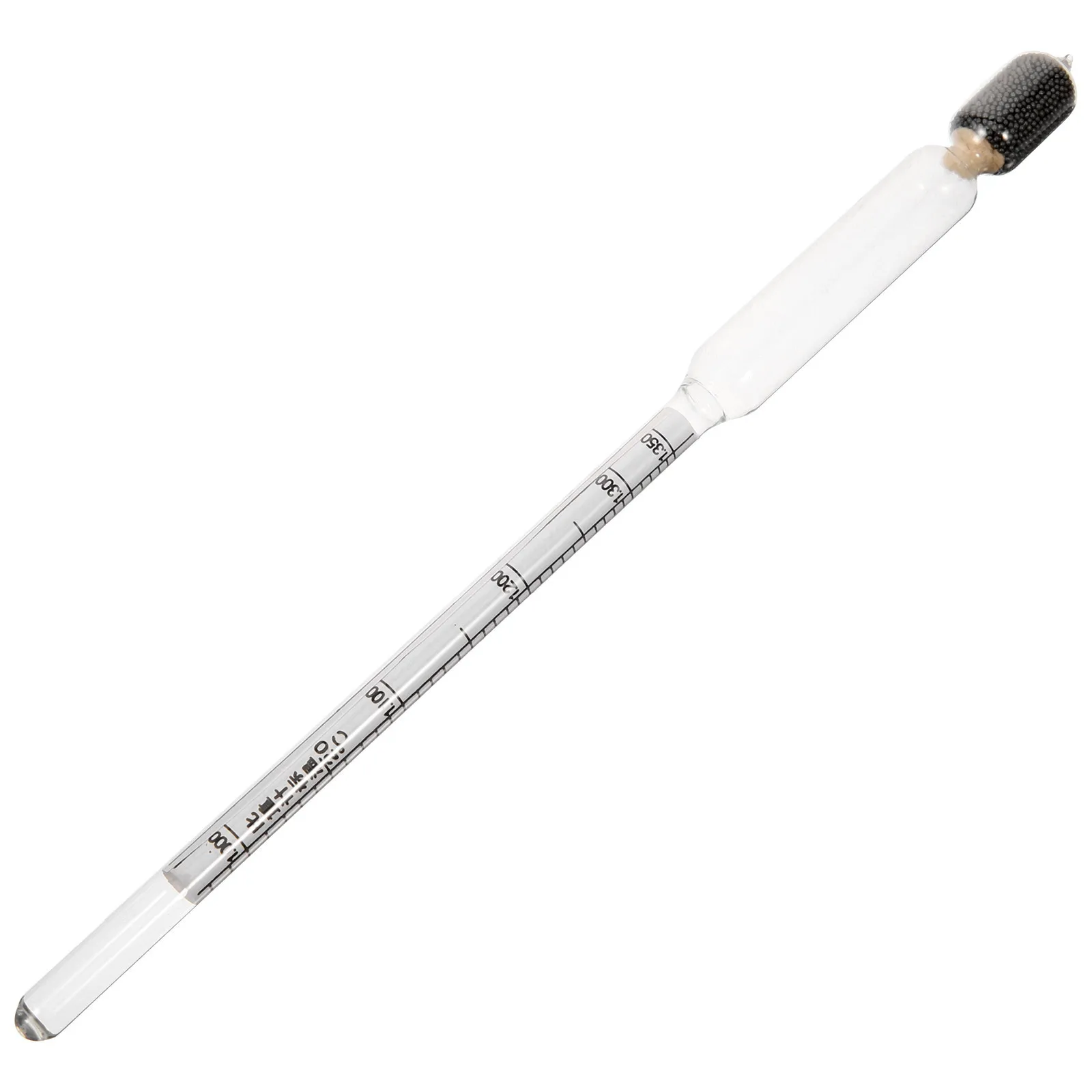 Liquid Hydrometer High Precision Scale For Mud Petroleum Diesel Sulfur Compounds Glass Specific Gravity Tester Lab