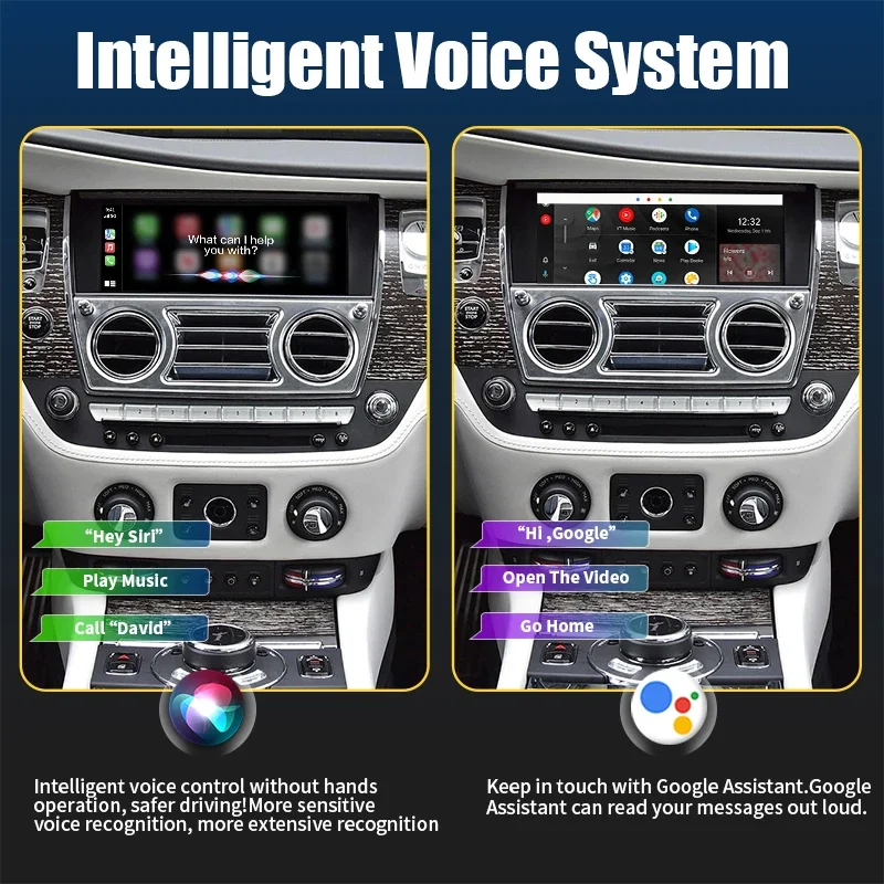 Wireless Carplay For Rolls Royce Dawn Wraith Ghost Phantom NBT System with Android Auto CarPlay Airplay Autolink Mirroring Kit