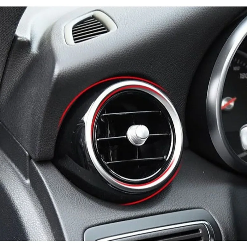 Car Front Air Conditioner Vent Grille Outlet Trim Cover For Mercedes W205 W253 For Benz C GLC Class C180 C200 GLCC260 GLC300
