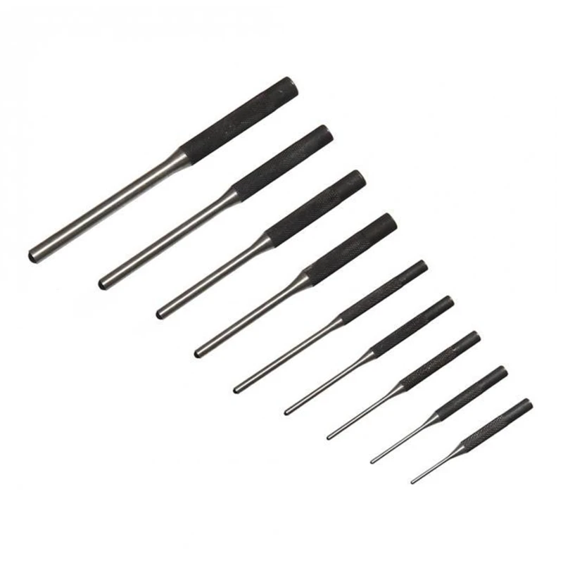 Roll Pin Punch Set Quality Steel Made Sizes 1/16- 5/16" for Automotive Watch Drop Shipping