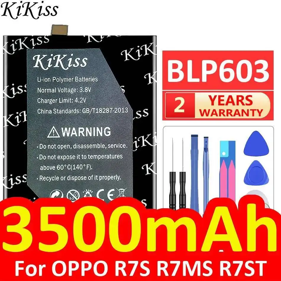 

BLP603 Lightweight 3500Mah Mobile Phone Battery For Oppo R7S R7MS R7ST