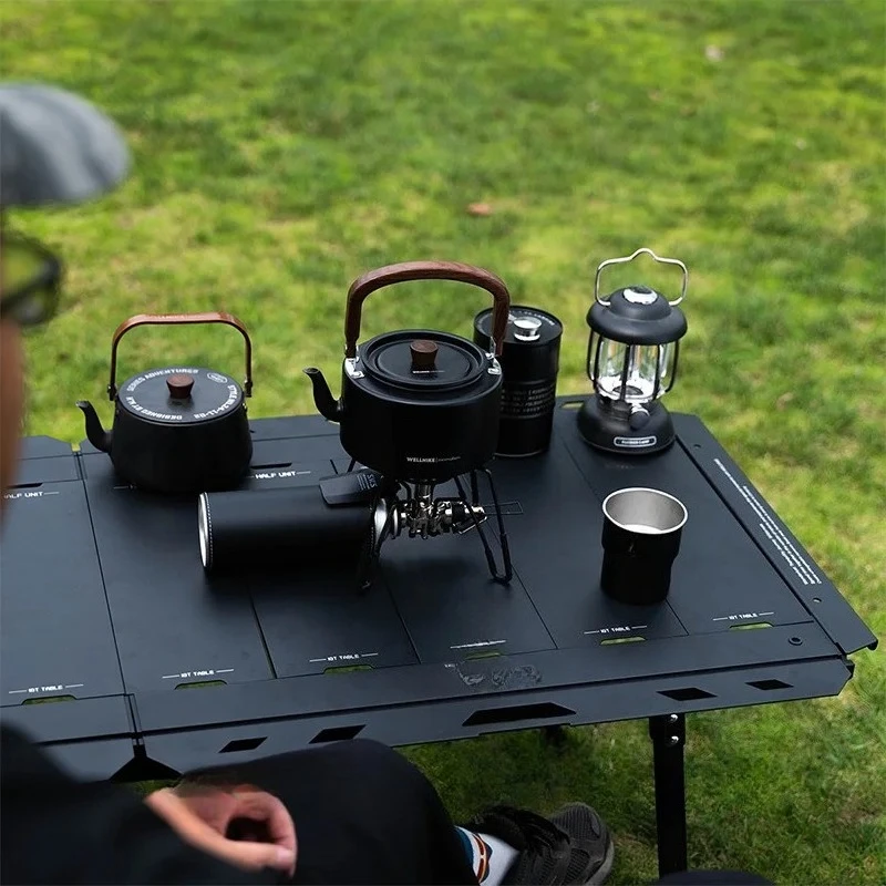SWS 5ユニット IGTテーブル コンロ・ワイルドトラックセット Camping BBQ Eqiupment Outdoor SWS 5 Unit IGT Table Aluminum