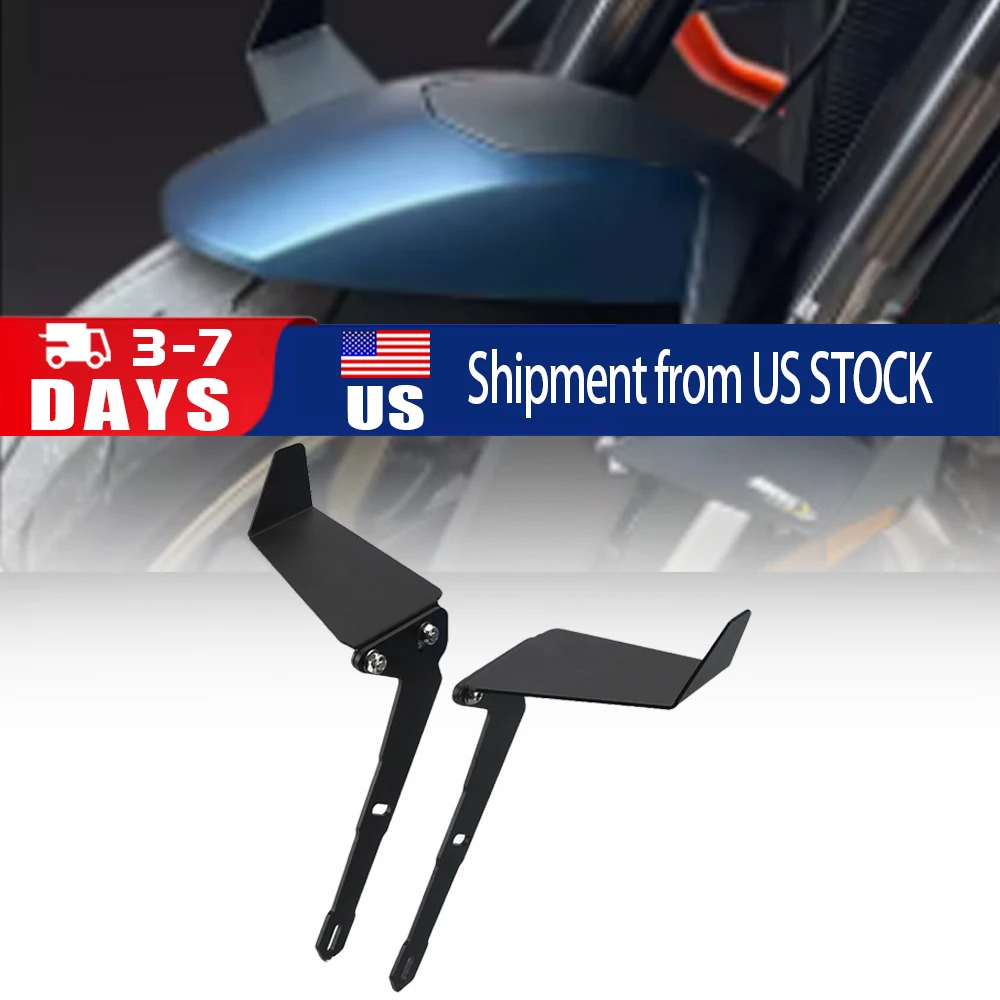 Motorcycle Front Mudguard Downforce Spoilers WIing CNC FOR KTM 1290 Superduke 1290 Super Duke R RR EVO 2018- 2023 2022 2021 2020