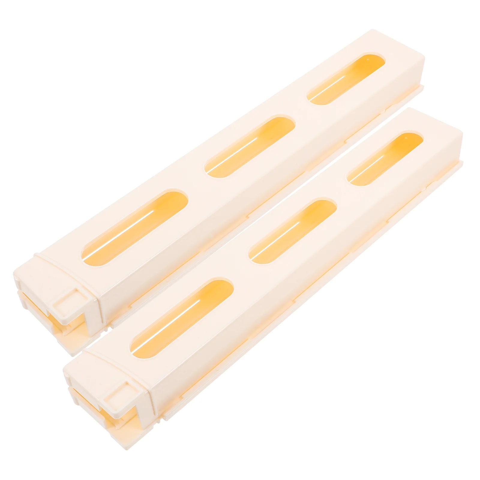 2 Pcs Dominoes Storage Box Toddler Clips Train Stack Pedal DIY Plastic Building Accessories for Toy Child