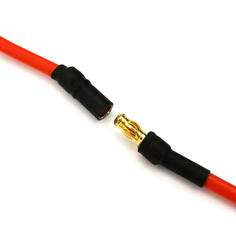 3Pcs 10cm 25cm Motor Extension Wire 3.5mm Banana Connector 16AWG Silicone Extension Wire for RC Drone Motor ESC DIY Parts