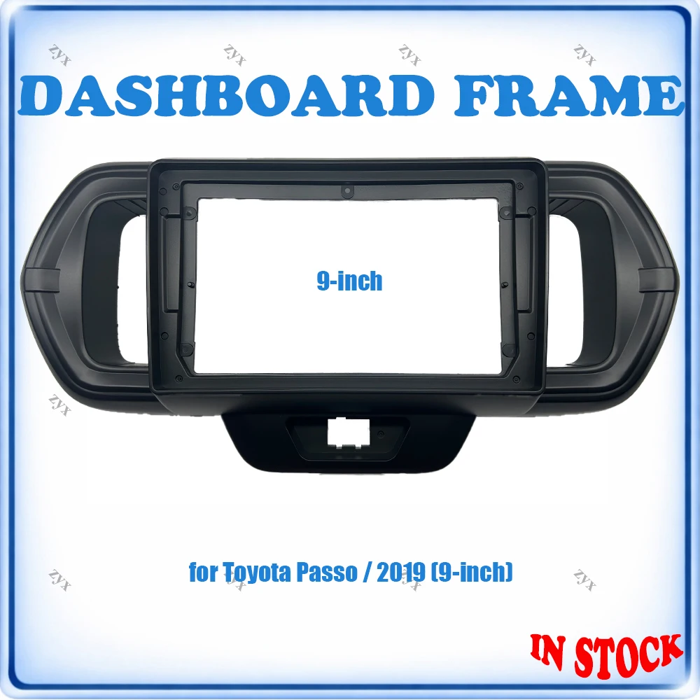 

Car Radio Fascia Frame For Toyota Passo 2019 9 inch RHD Wiring Harness Power Cable Car Accessories Plug & Play