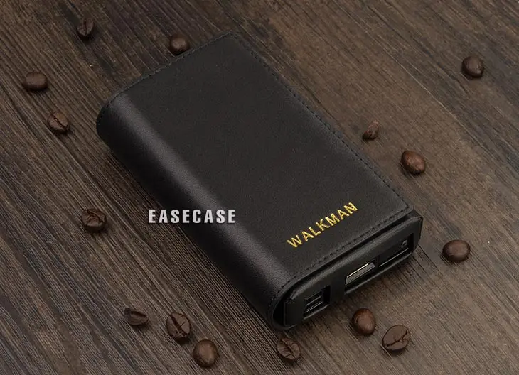حافظة جلدية أصلية مصنوعة حسب الطلب E4 لهاتف Sony Walkman NW-WM1A WM1Z WM1A