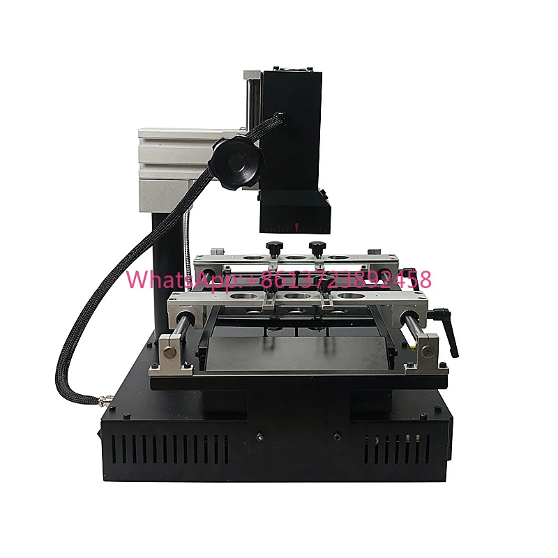 LY 220V IR8500 BGA Rework Station Infrared BGA Reballing Machine 2 Zones for Game Boards Mobile Phone Motherboard Repairing