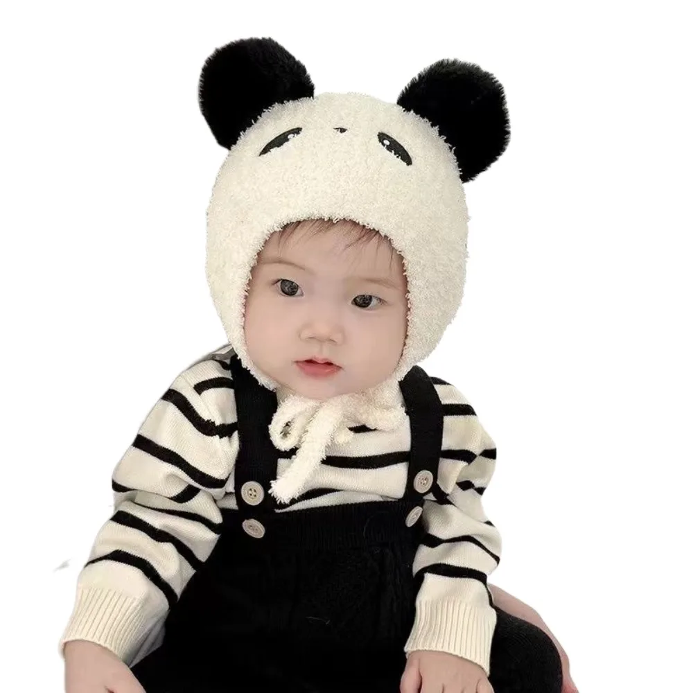 

Новая теплая пуловерная шапка, ветрозащитная, холодостойкая, защитная шапка для ушей, шапка-бини, детская шапка