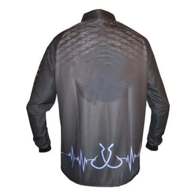 Quick Drying Sun Protection Fishing Shirts  Hot Selling Men's Fishing Jerseys Anti-UV Fishing Clothing With Zipper