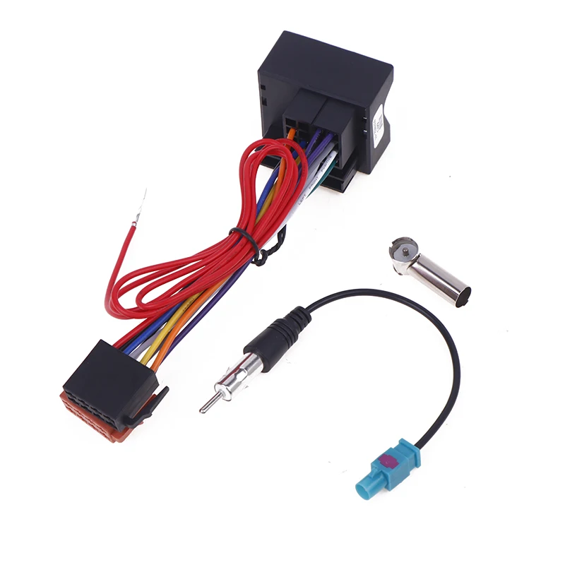 Car Stereo Radio Antena Wire Adapter, ISO Cablagem Cable, FM Áudio, Auto DIY Acessórios, 207, 307, 407, C3, C4, 1 Set