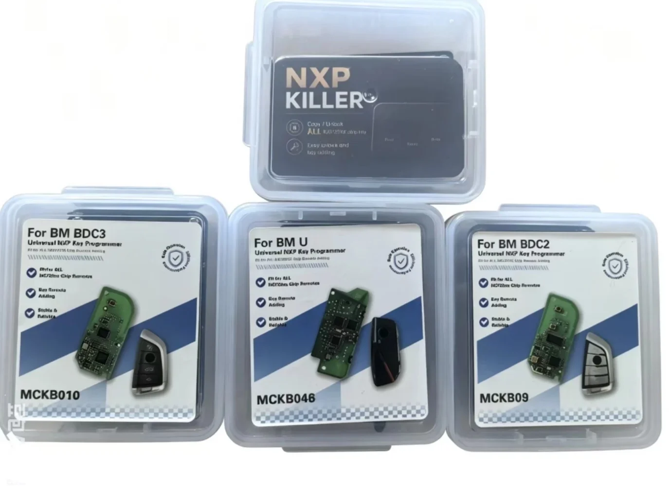 NXP Killer Programmer Package For BMW Key Copy With 3 Pieces Adapaters For BMW BDC2 BDC3 BCP Key Copy