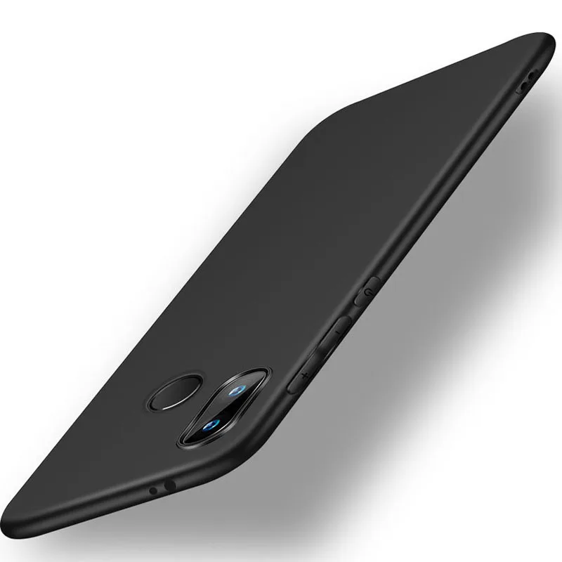 For Xiaomi Mi A2 Case Xiaomi Mi 6X Clear TPU and Matte Soft Case For Xiaomi Mi A2 Mi 6X Back Cover Protect Skin Silicon case