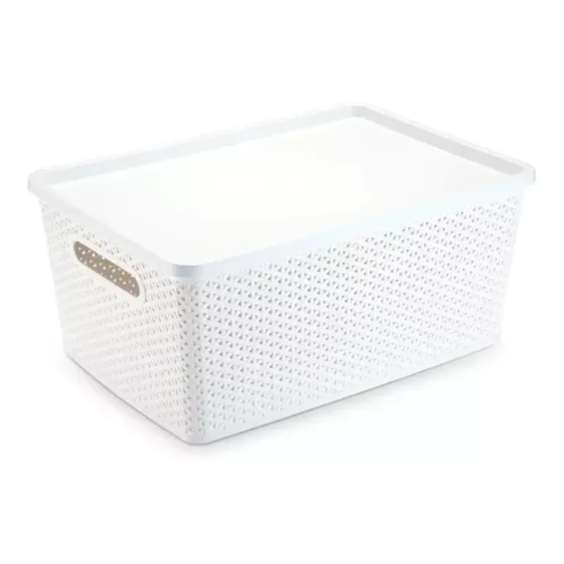 

2 Boxes/Basket Organizers Rattan White - 35l Boxes, Boxes and Baskets Decorative Boxes