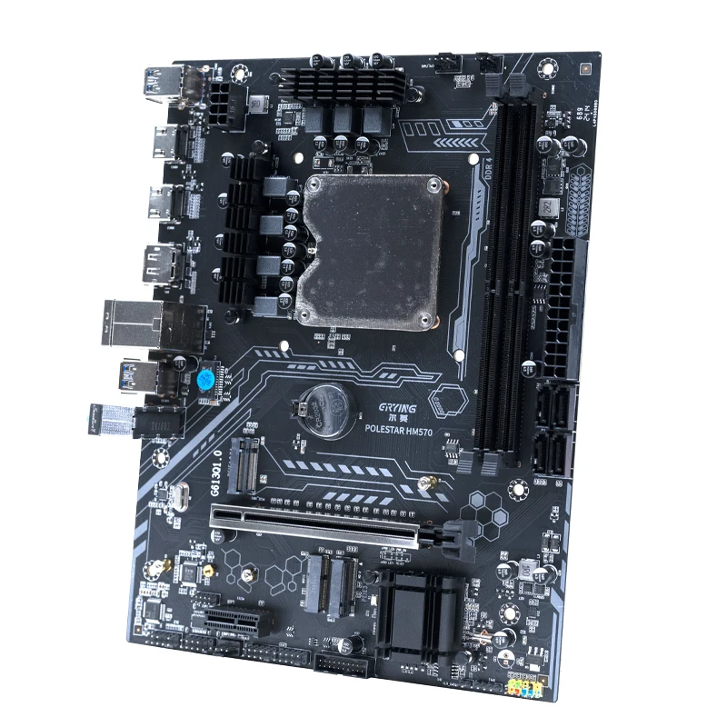 ERYING M-ATX Kit Xeon W 11955M CPU اللوحة الأم كومبو 2.6 جيجا هرتز 8C16T معالج LGA1151 DDR4 RAM NVME/M2 لتقوم بها بنفسك ألعاب الكمبيوتر placa Mama