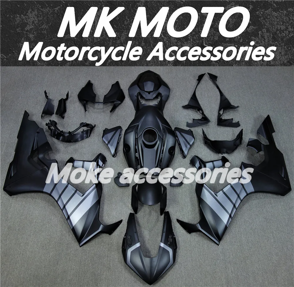

Moke moto Motorcycle Fairings Kit Fit For Cbr1000rr 2017 2018 2019 Bodywork Set High Quality ABS Injection New Matte Black Gray