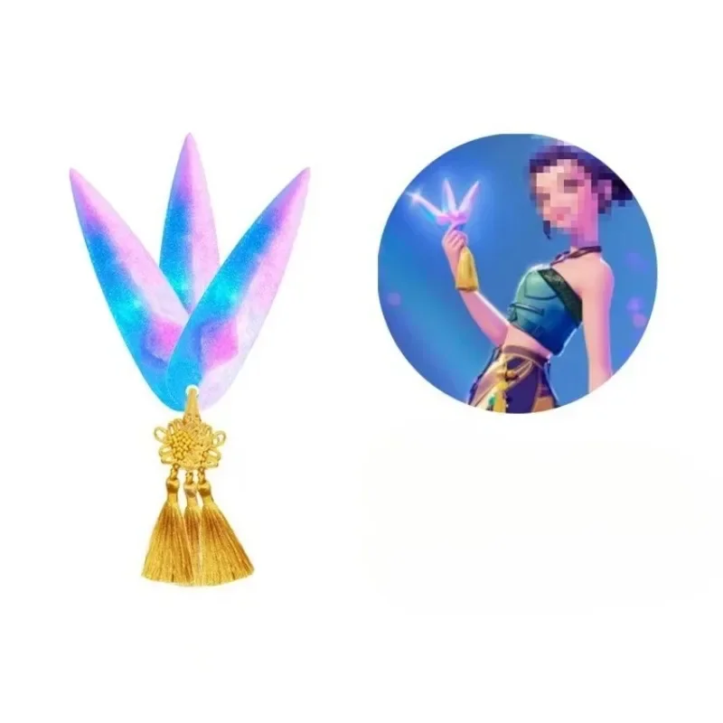 Kpop Zoey Demon Hunters Cosplay dardo armas accesorios de juego de rol para niña grupo Idol Halloween carnaval disfraz Accesorios