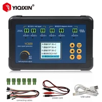 YC600 generador de señal automática de seis canales ECU probador de mantenimiento de computadora cigüeñal árbol de levas motocicleta CKP CMP simulador de señal