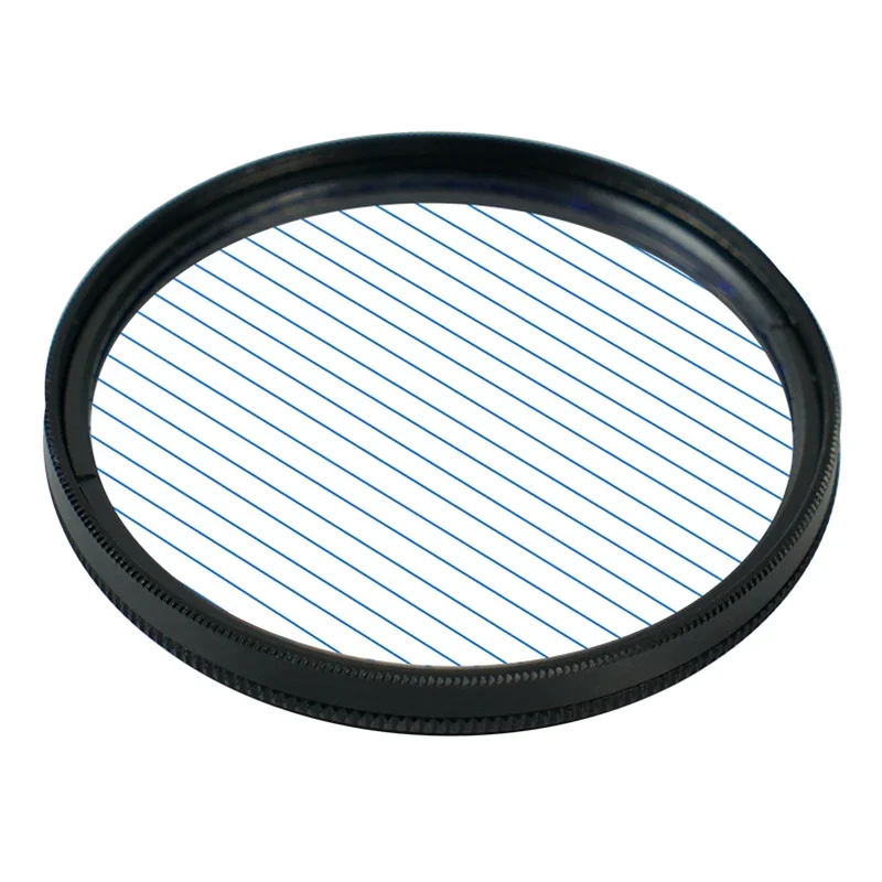 Starlight-filtro cepillado para cámara Canon, Sony, Fuji, Nikon, grabación de escenas nocturnas, pantalla panorámica de película, filtro de efectos especiales