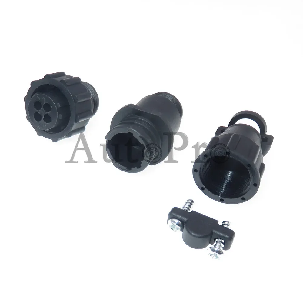 1 Set 4 Hole 182658-1 182919-1 206153-1 182647-1 206060-1 206062-4 Car Sensor Plug AC Assembly Aviation Wire Socket For SMT