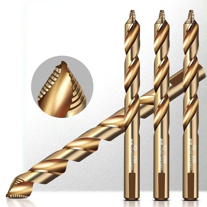 1PC 3-10mm M35 Cobalt Straight Step Drill Bits HHS Hole Cutter For Hand Electric Drill Percussion Drill Multiple Drill Bit