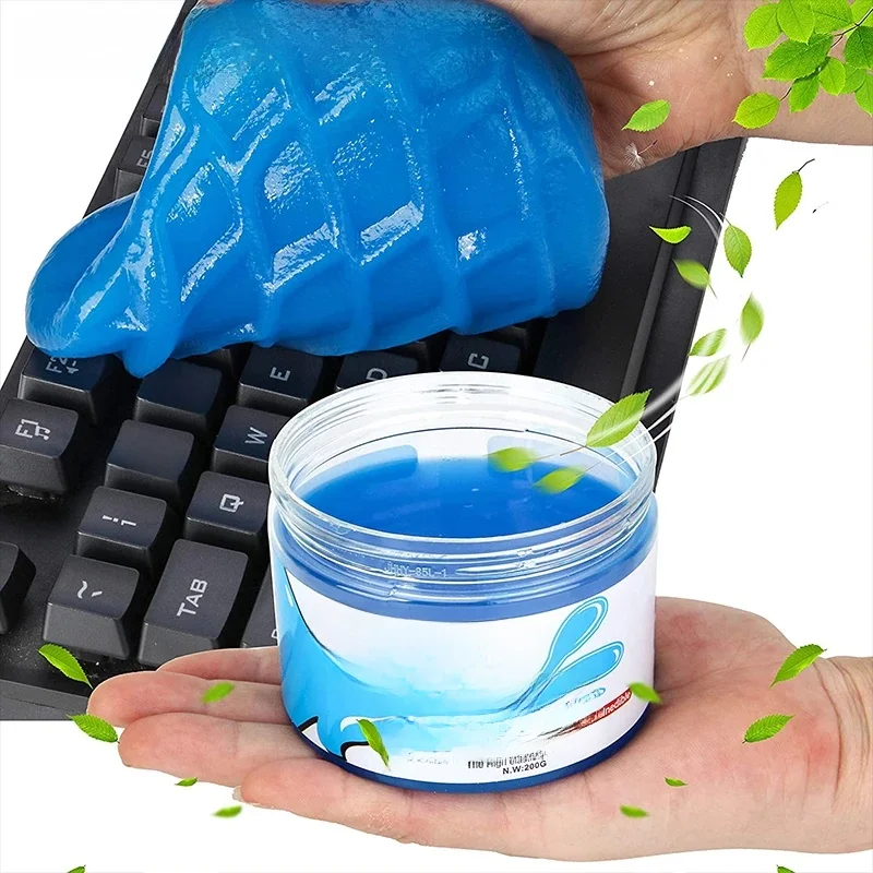 Car Cleaning Gel Multifunctional Air Vent Outlet Dashboard Laptop Magic Cleaning Tool Wash Mud Dust Remover Dirt Clean Windows