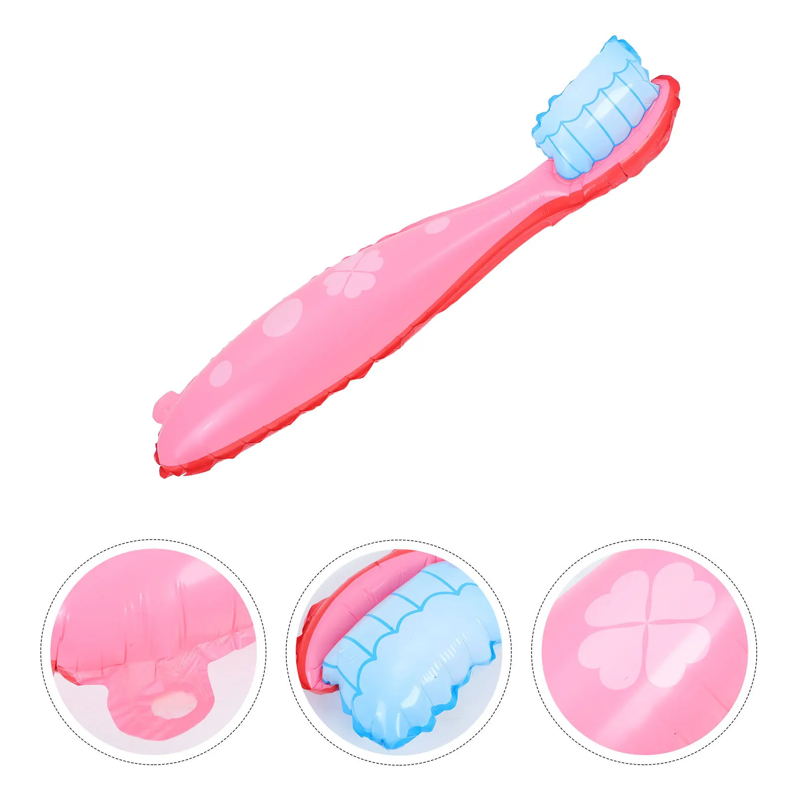 

4Pcs Dental Toothbrush Balloons Large Oversized Party Decoration Birthday Theme Set Fun Educational Prop Decor