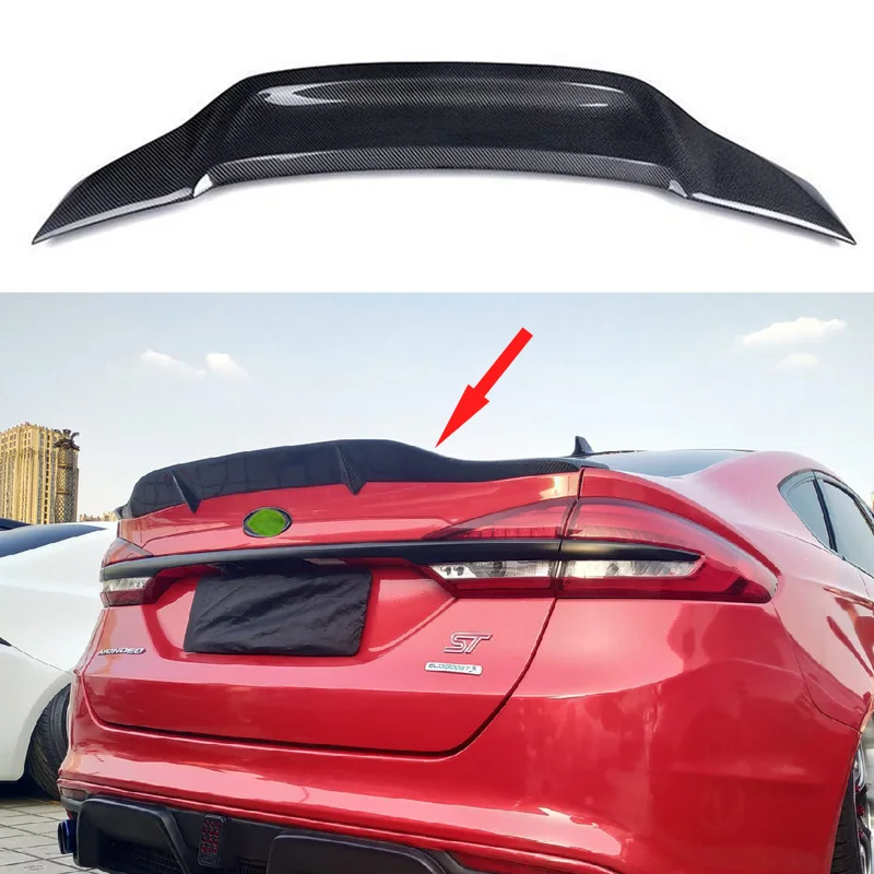 For Ford Mondeo/Fusion Auto Accessories New Model 2013 2014 2015 2016 2017 100%High Quality Carbon Fiber Rear Wing Spoiler