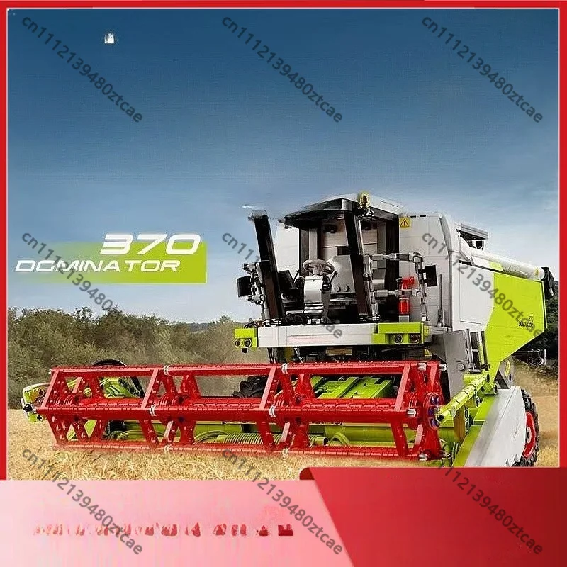 1:17 Scale Large Harvester Building Blocks Set 4567Pcs High Difficulty Truck Toy for Boys
