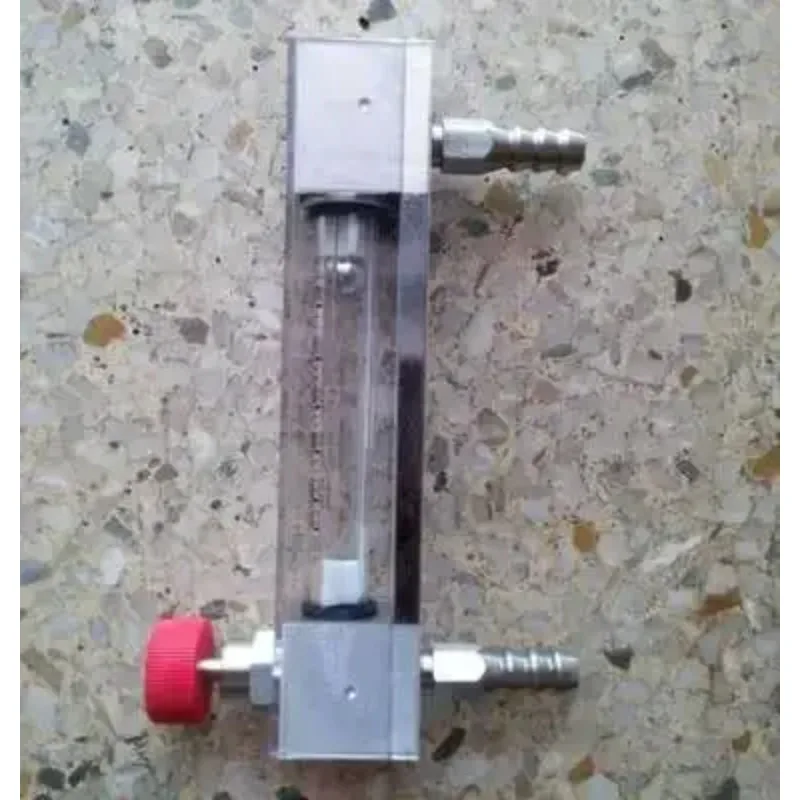 Threaded Connection DK800-6F Glass Tube Float Flowmeter Stainless Steel Internal External Threads